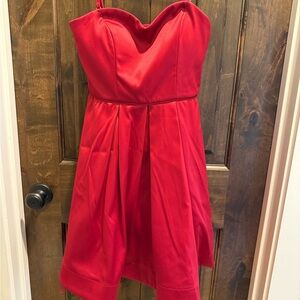 Sequin Hearts Red Mini Dress
